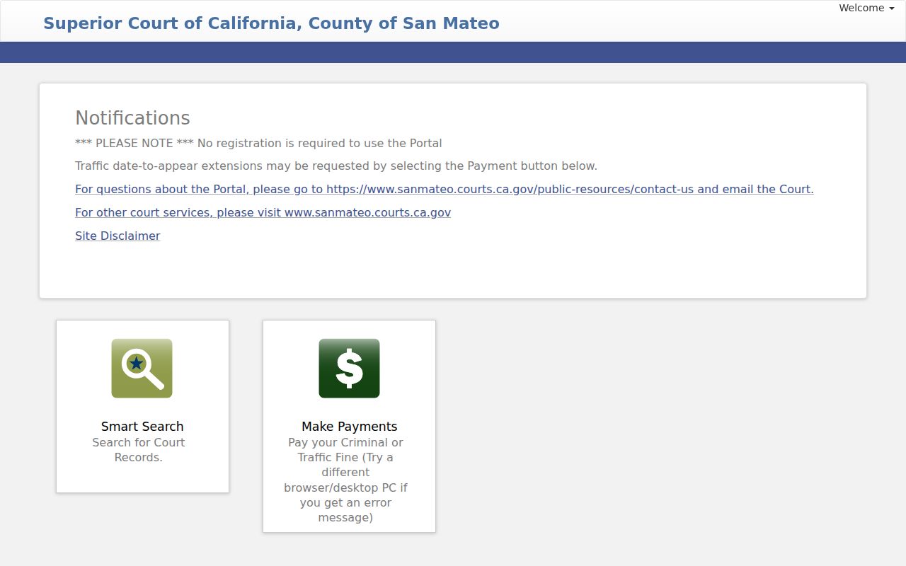 East Palo Alto residents directory Odyssey public court portal