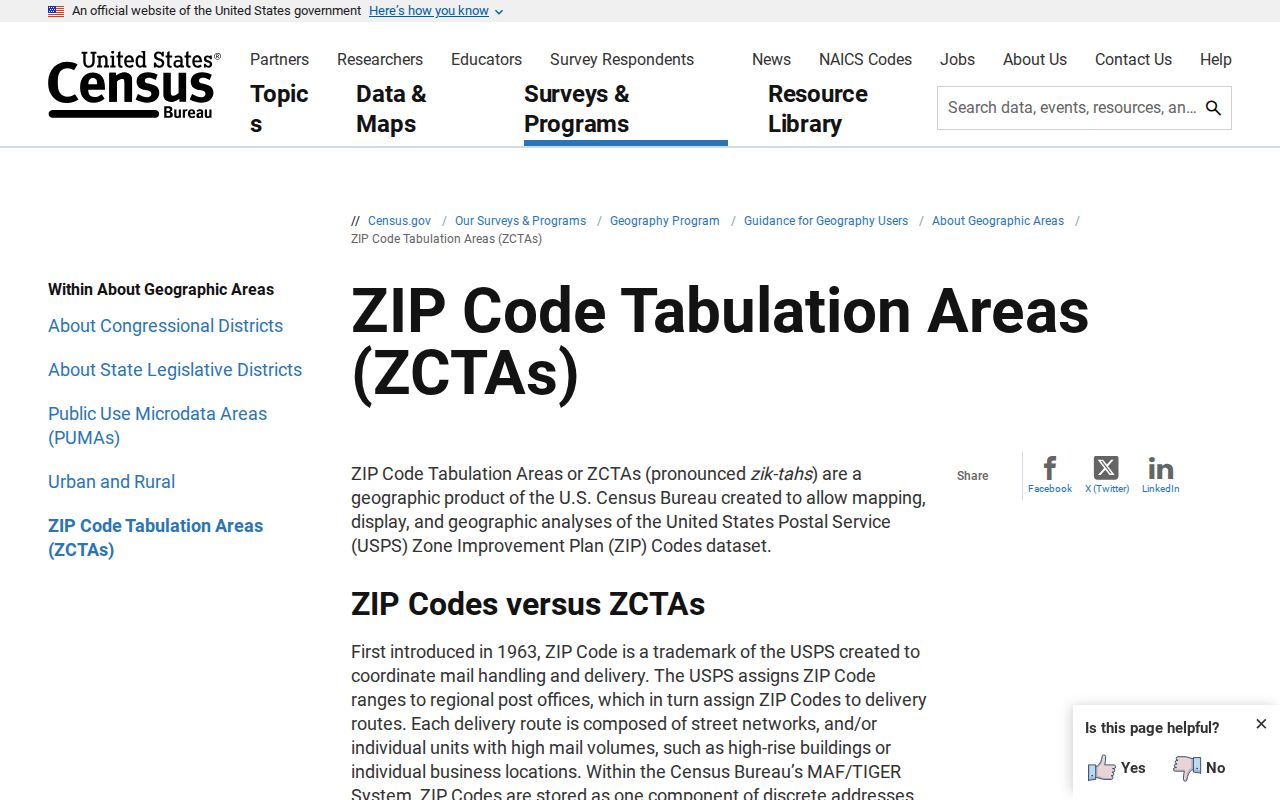 East Palo Alto ZIP code Census ZCTA geography